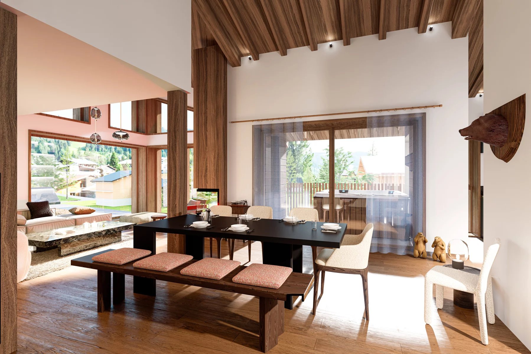 Photo of LES GETS - Large luxury penthouse apartment in the heart of Les Gets