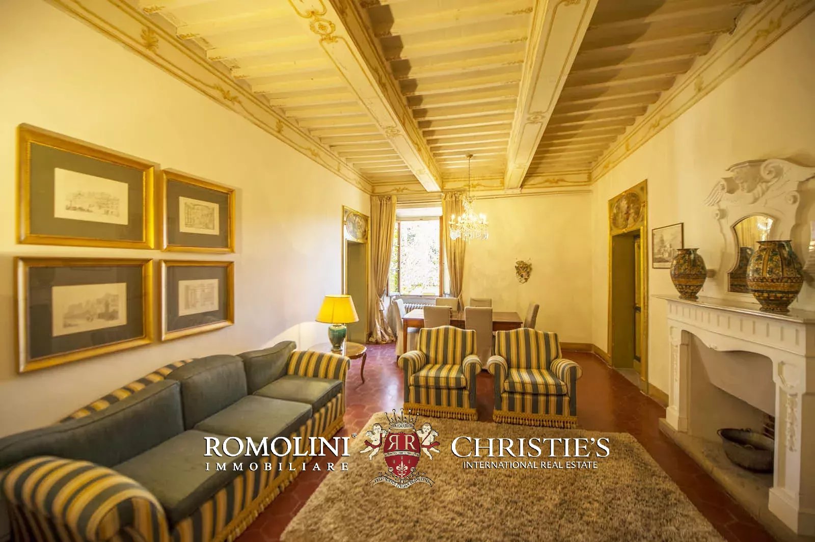 LUXURY HISTORICAL VILLA FOR SALE IN RADDA IN CHIANTI, TUSCANY