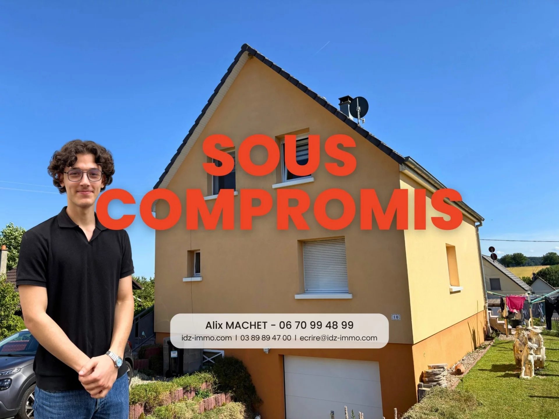 KOETZINGUE : Maison de 104m2 au calme