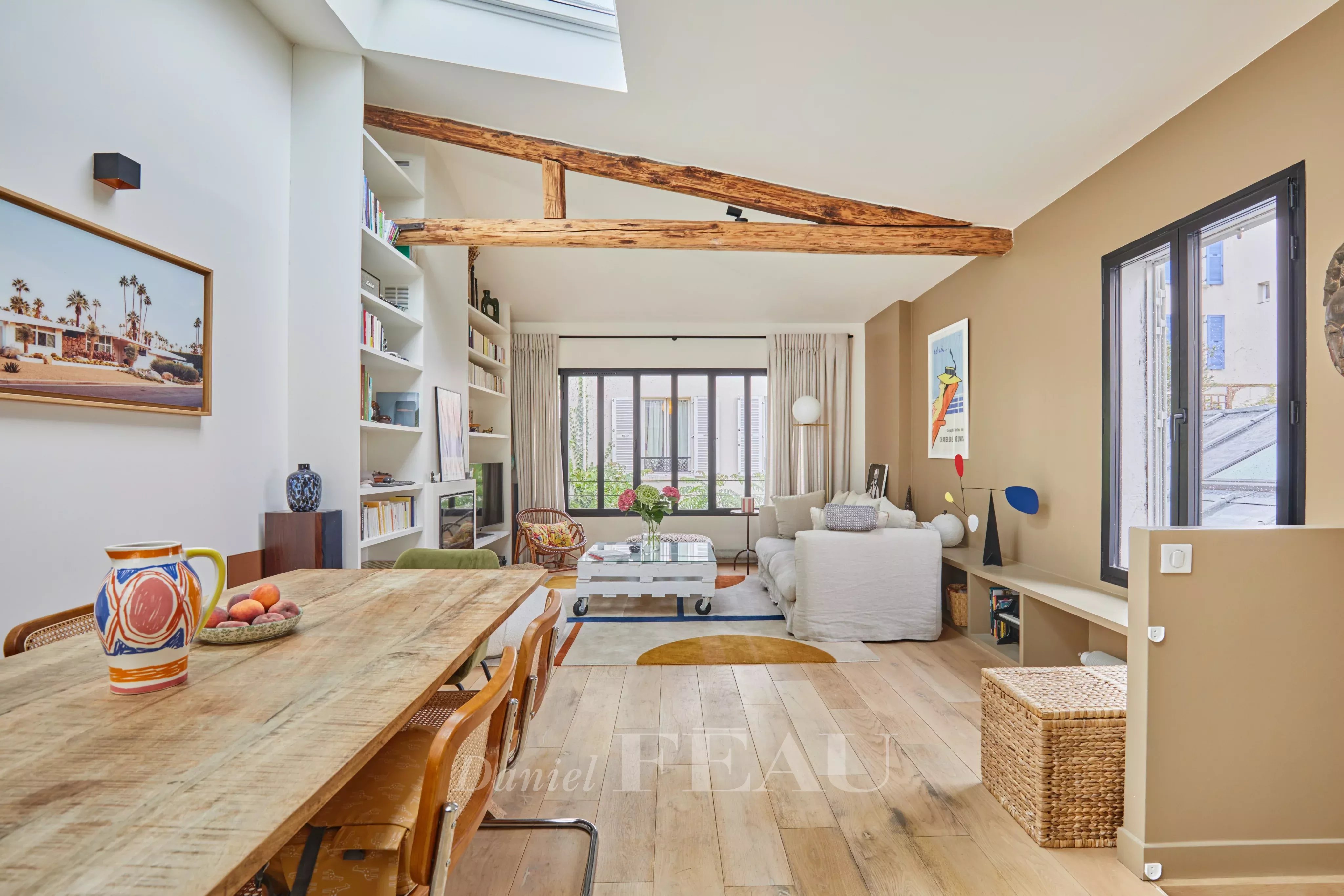 Dining Room with open kitchen