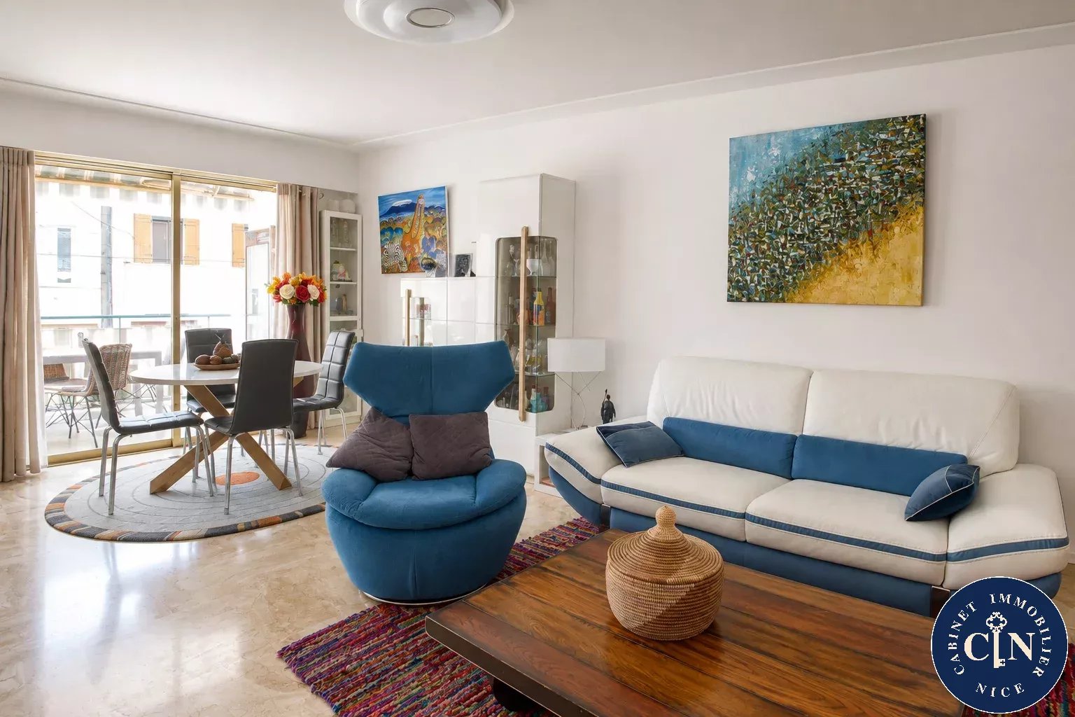 Nice Nord : 3 pièces 72 m² - Terrasse - Cave - Garage en sus — photo 4