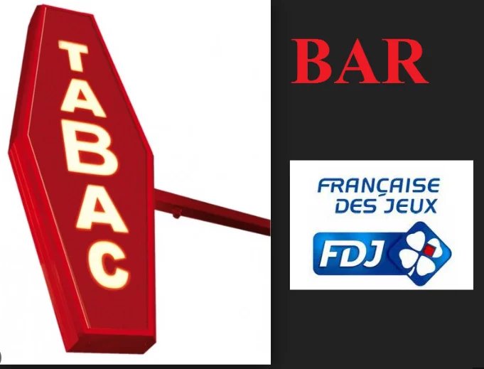 fonds de commerce et mur BAR/ TABAC/FDJ  Tonnerre