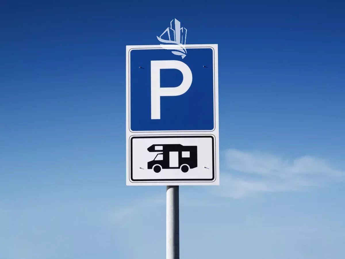 Verkehrsschild Wohnmobil-Stellplatz, Deutschland