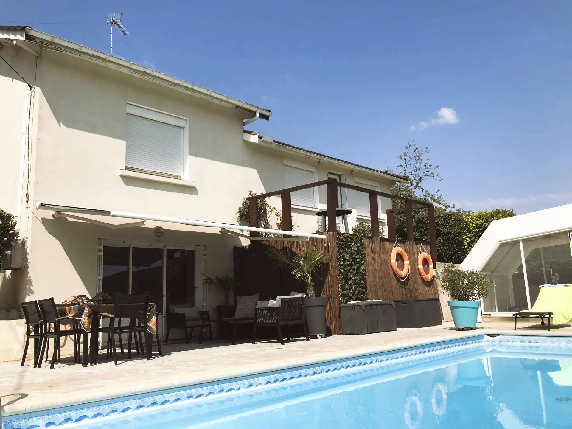 Peaceful edge-of-town residence