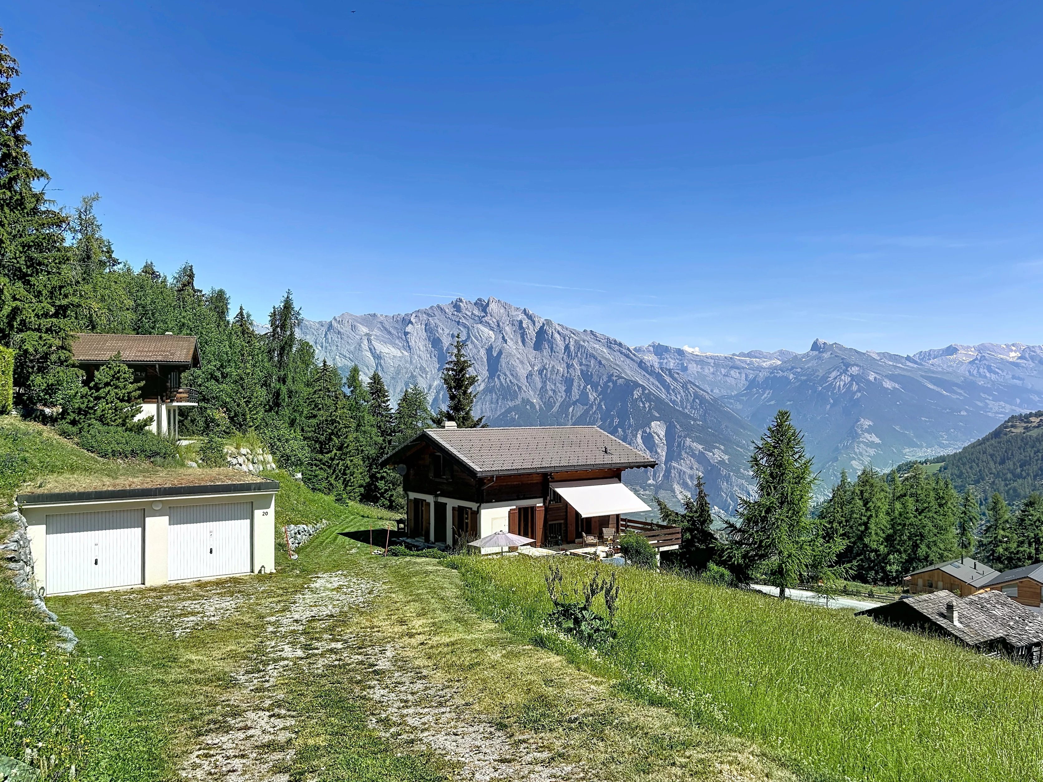 Chalet avec vue à couper le souffle