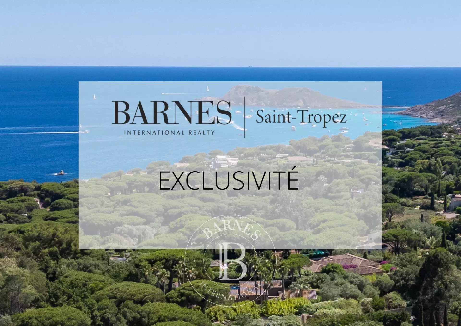 RAMATUELLE - LA QUESSINE - PROPRIETE VUE MER