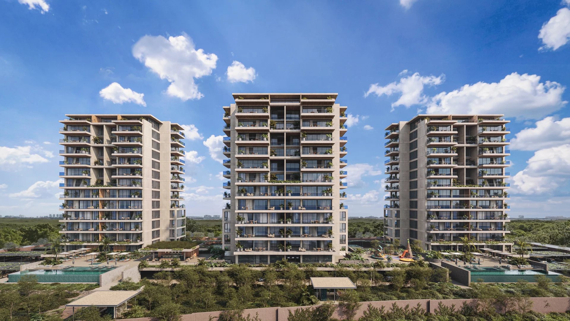 Venta de departamento de lujo | parque tropical & vistas a la laguna | Cancún