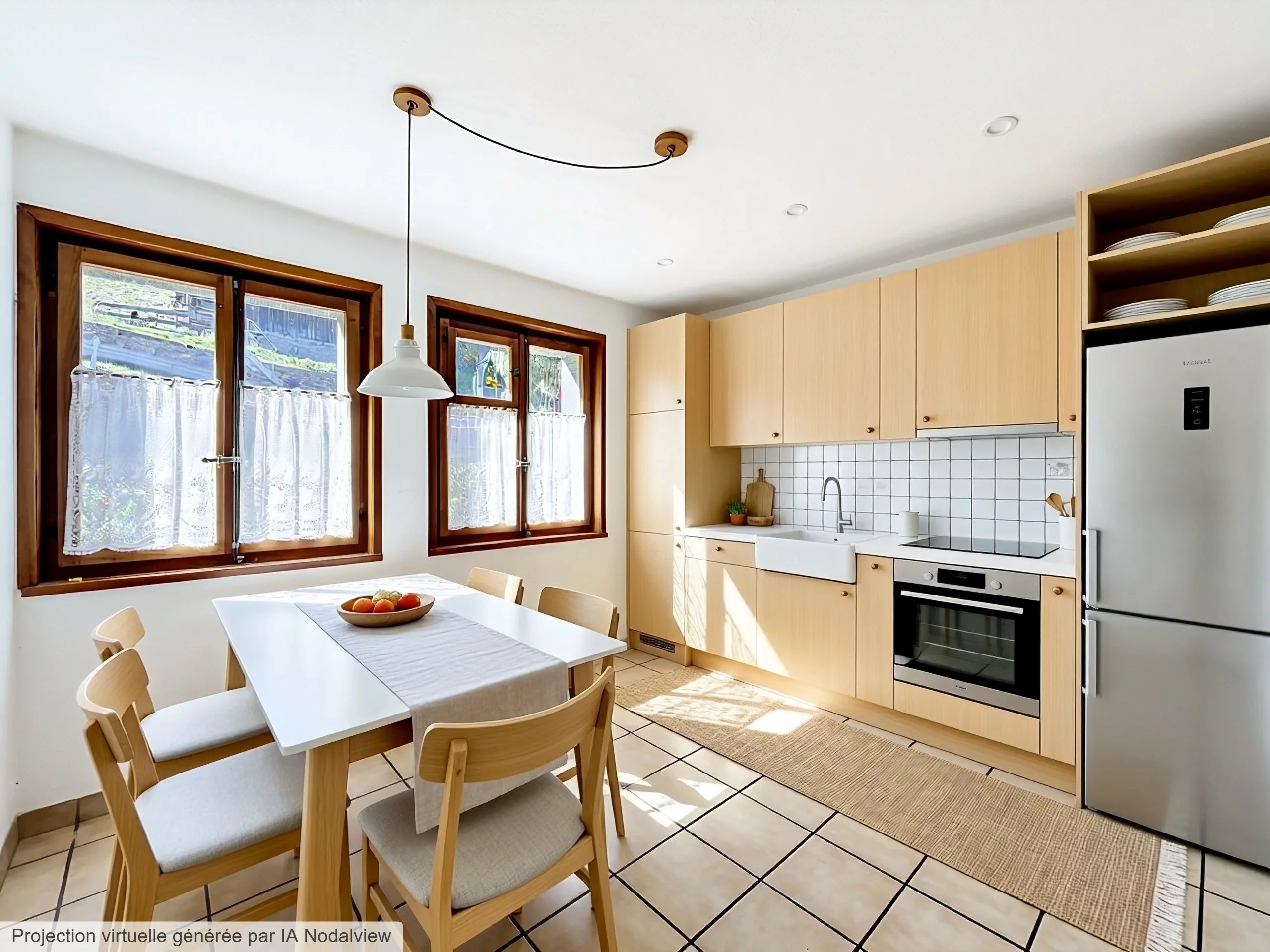 Grande maison avec 2 appartements et vaste garage