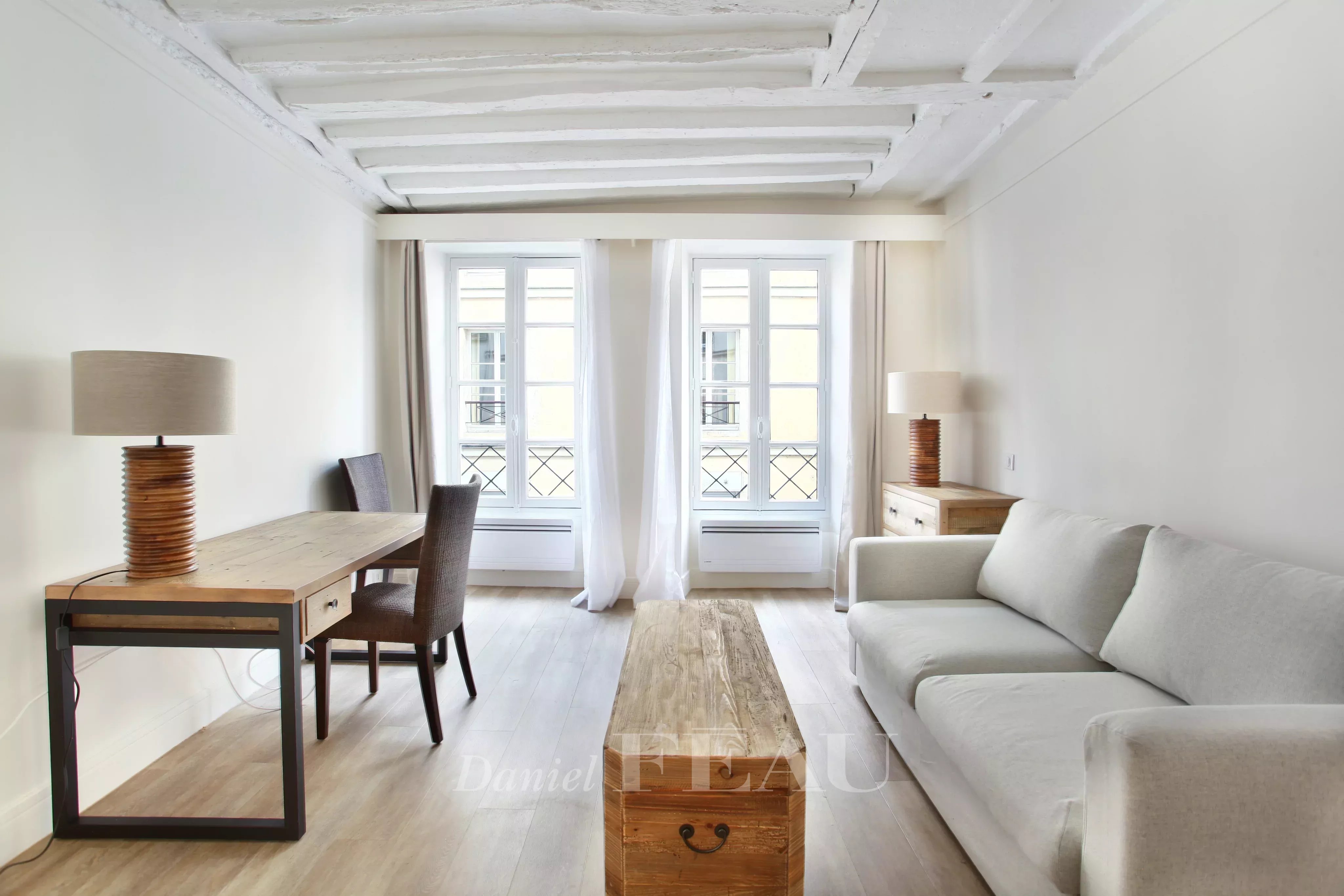 Paris 7th District – A furnished studio apartment