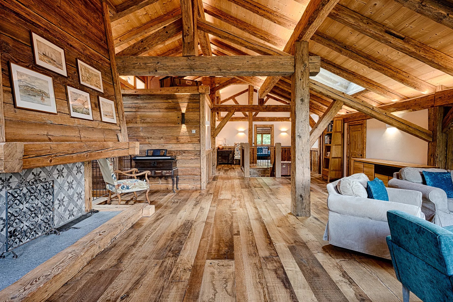 Photo of LES HOUCHES - A beautifully finished, traditional farmhouse perched on the Les Houches hillside