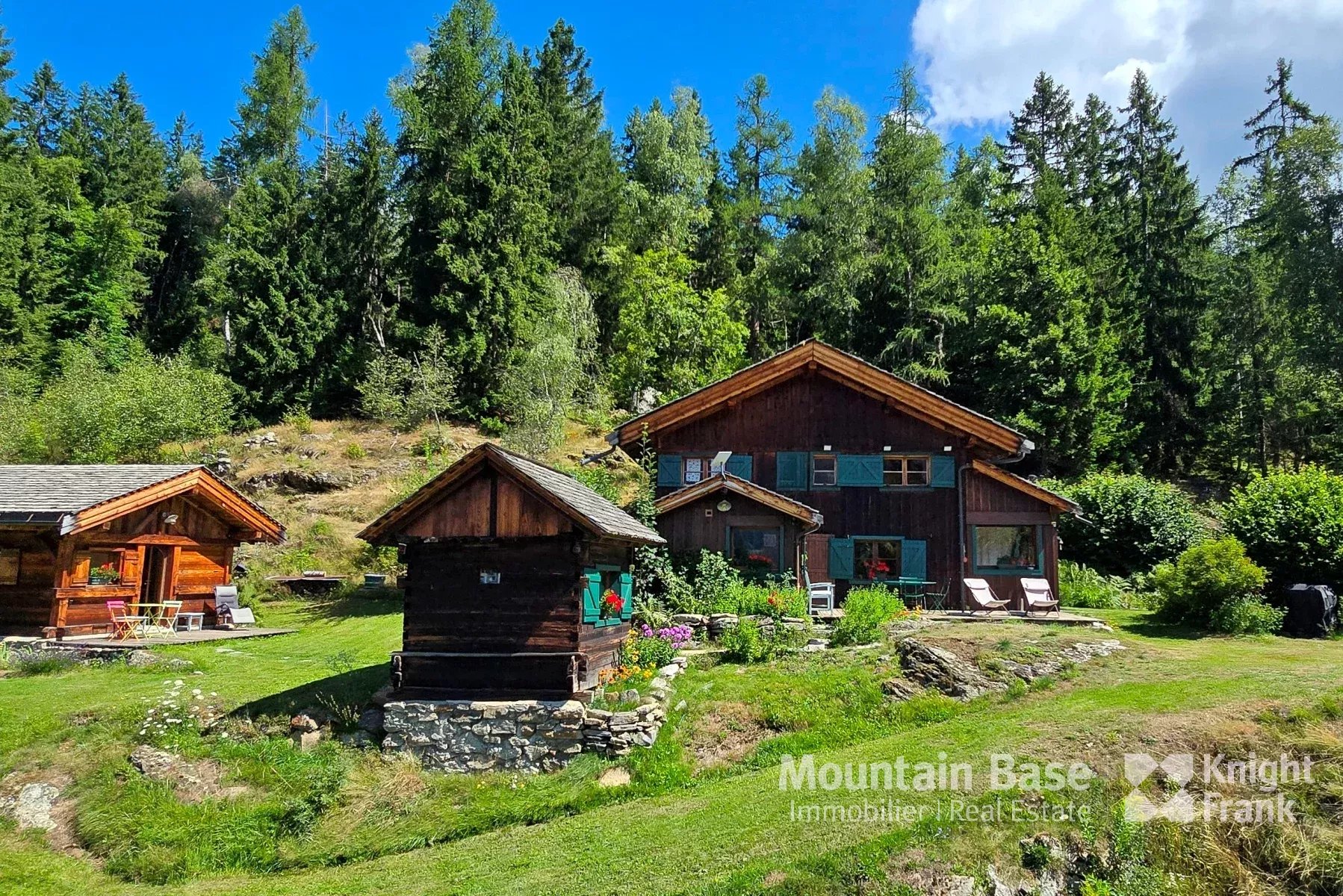 Photo of A charming chalet situated in its own clearing in the woodlands at the top of Le Coupeau.