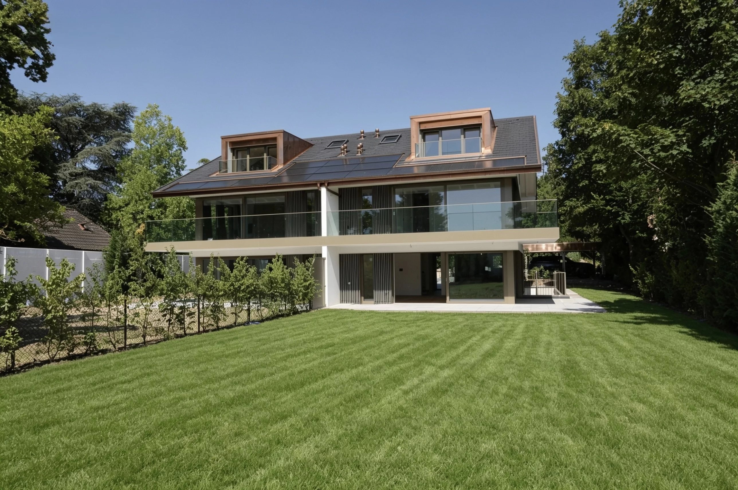 Founex : magnifique villa jumelle neuve à deux pas du lac