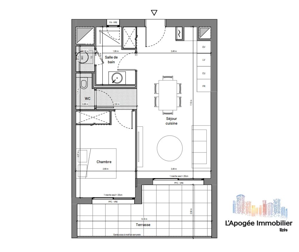 Agence immobilière de 