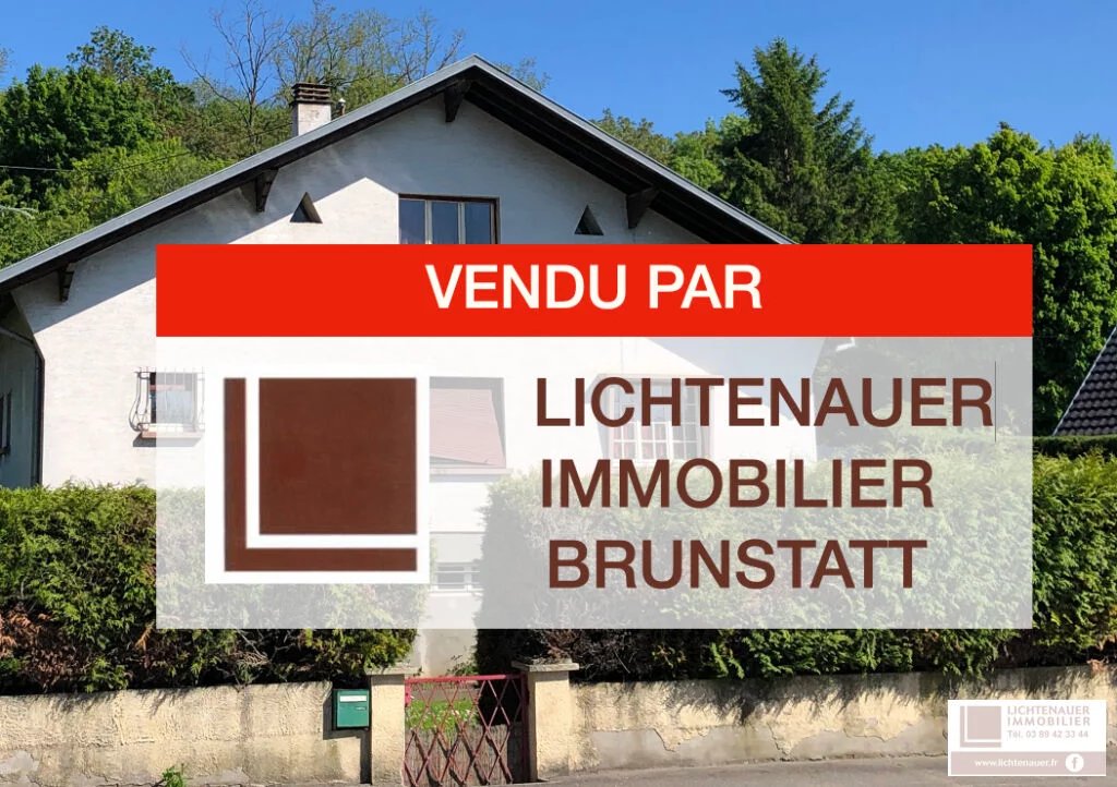 CETTE MAISON À BRUNSTATT À ÉTÉ VENDUE !