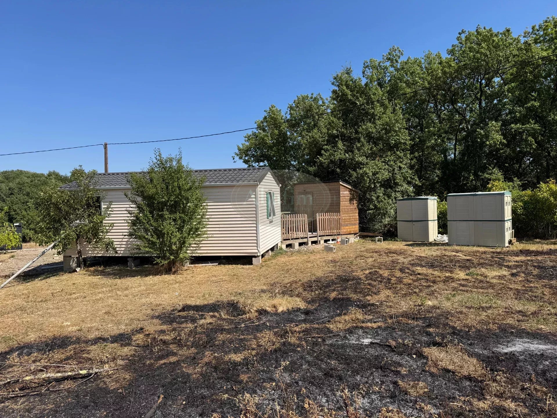 Terrain constructible + mobil home - Photo 3