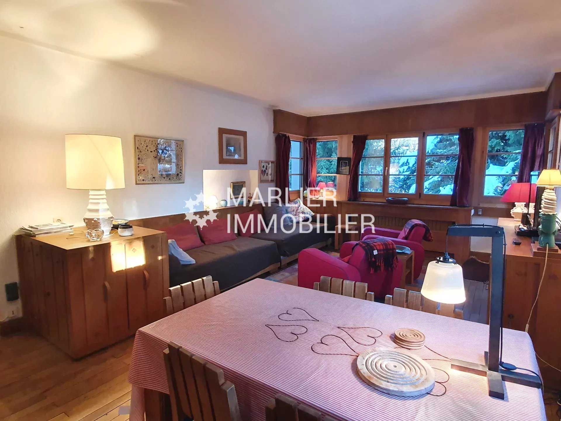 Location saisonnière Appartement Megève
