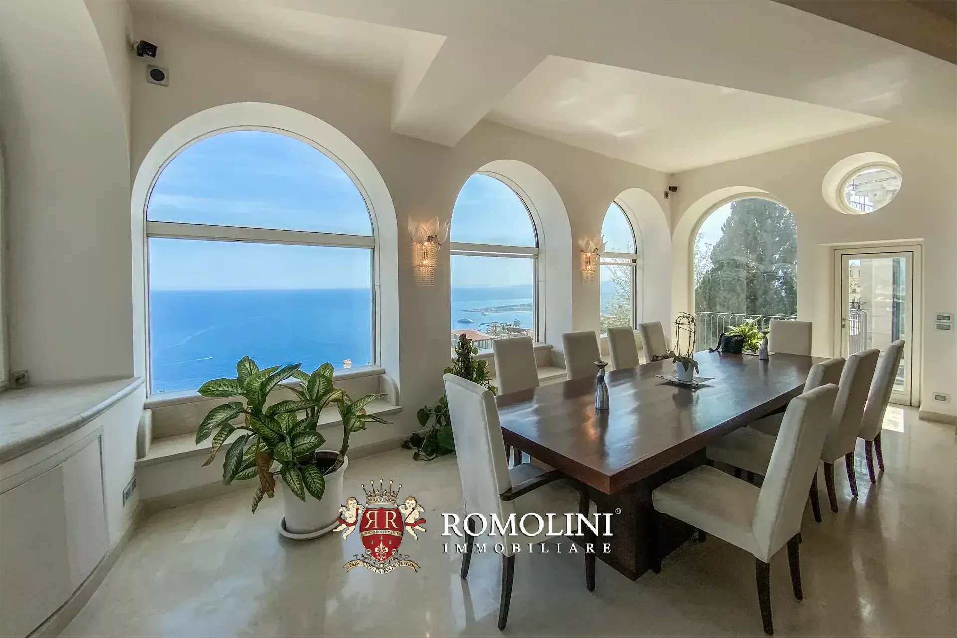 LUXURY SEA VIEW VILLA WITH POOL FOR SALE IN TAORMINA, SICILY