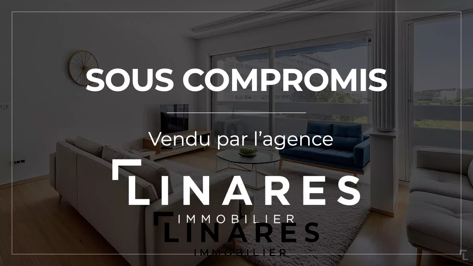 L' ELEGANCE LUMINEUSE -  Appartement  T3 de 111m² + Balcons - 13009