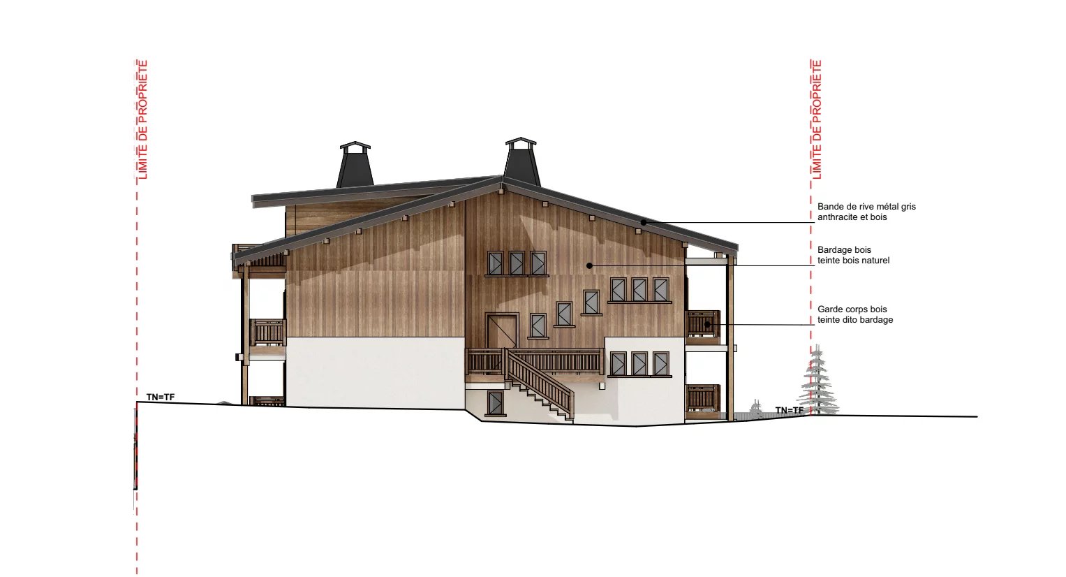 Photo of Chalet de 450 m² to renovate - Les Gets - Close to the lift