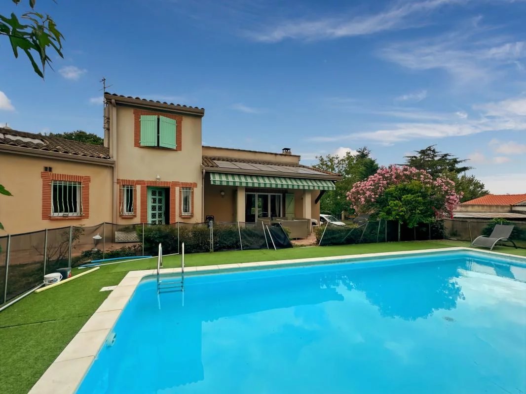 À vendre – Maison familiale avec jardin, piscine et terrasses – Secteur nord de Toulouse (31200), proche L’Union