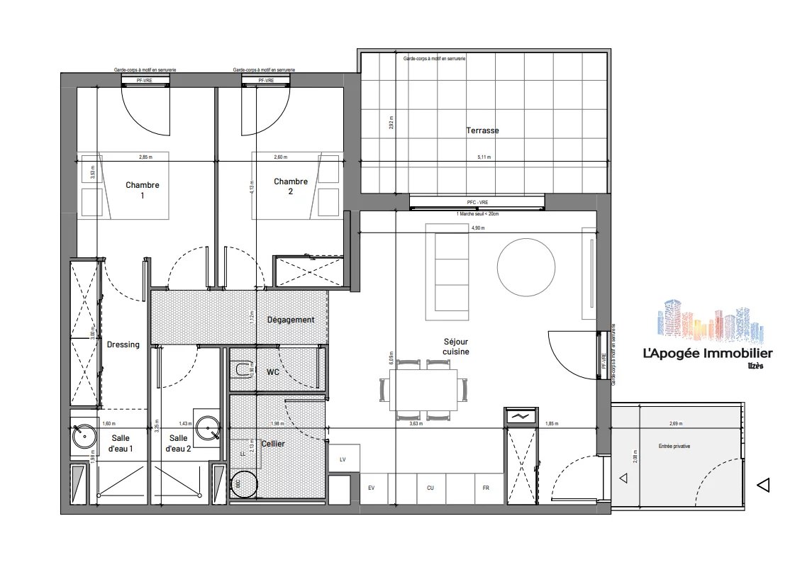 Agence immobilière de 