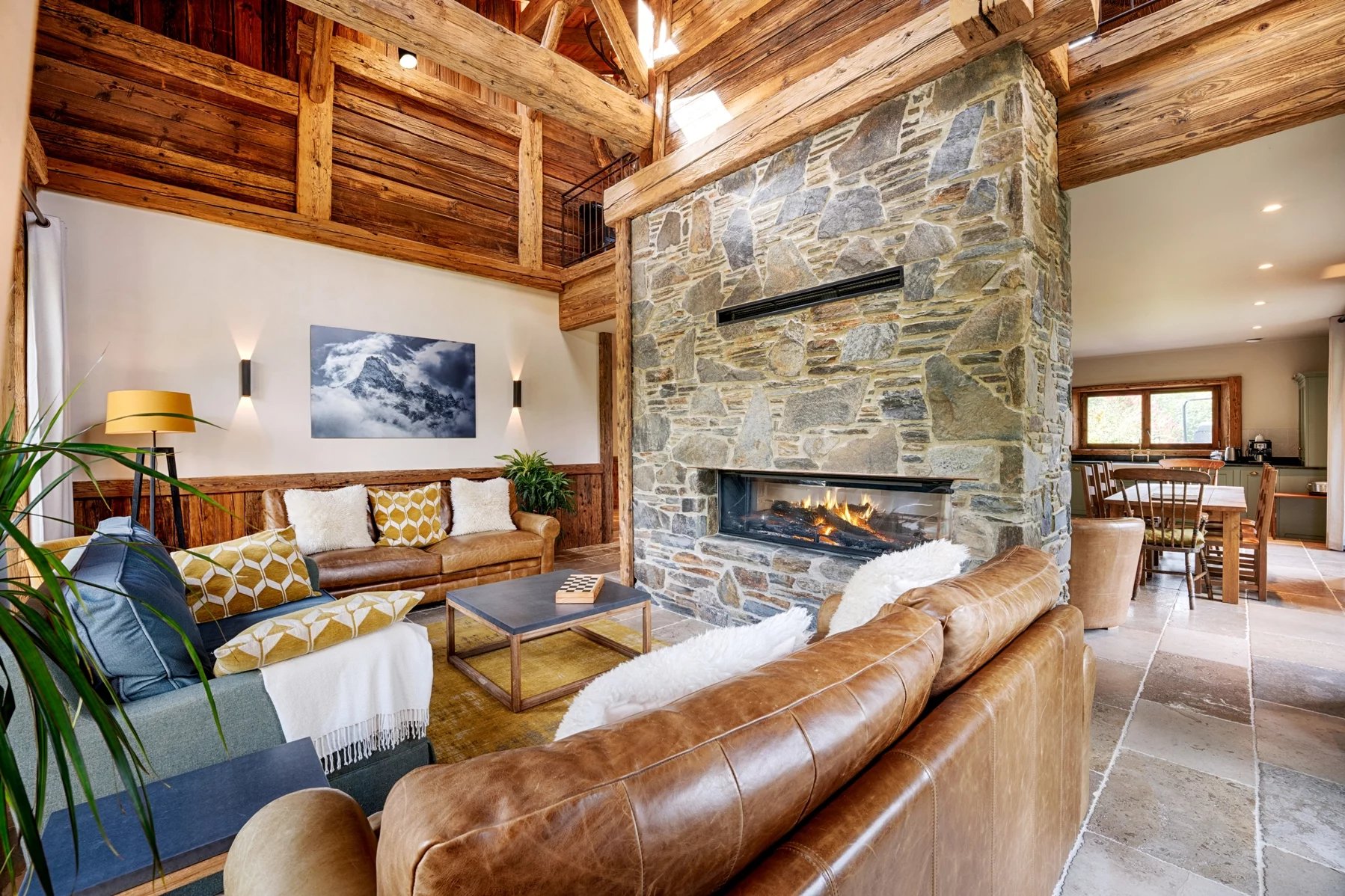 Photo of LES HOUCHES - A beautifully finished, traditional farmhouse perched on the Les Houches hillside