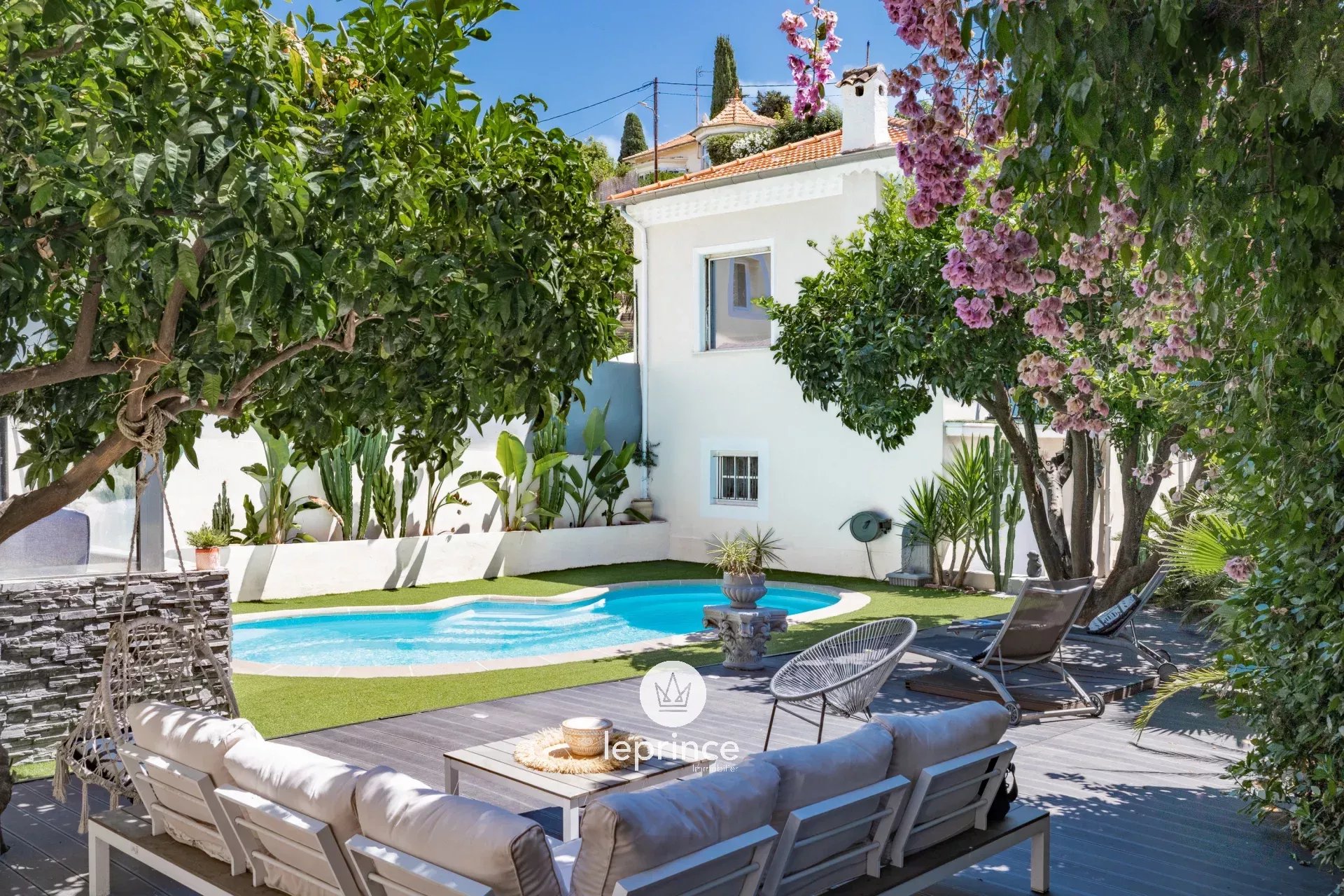 Nice Cimiez - Maison individuelle Piscine + Studio indépendant - Garage