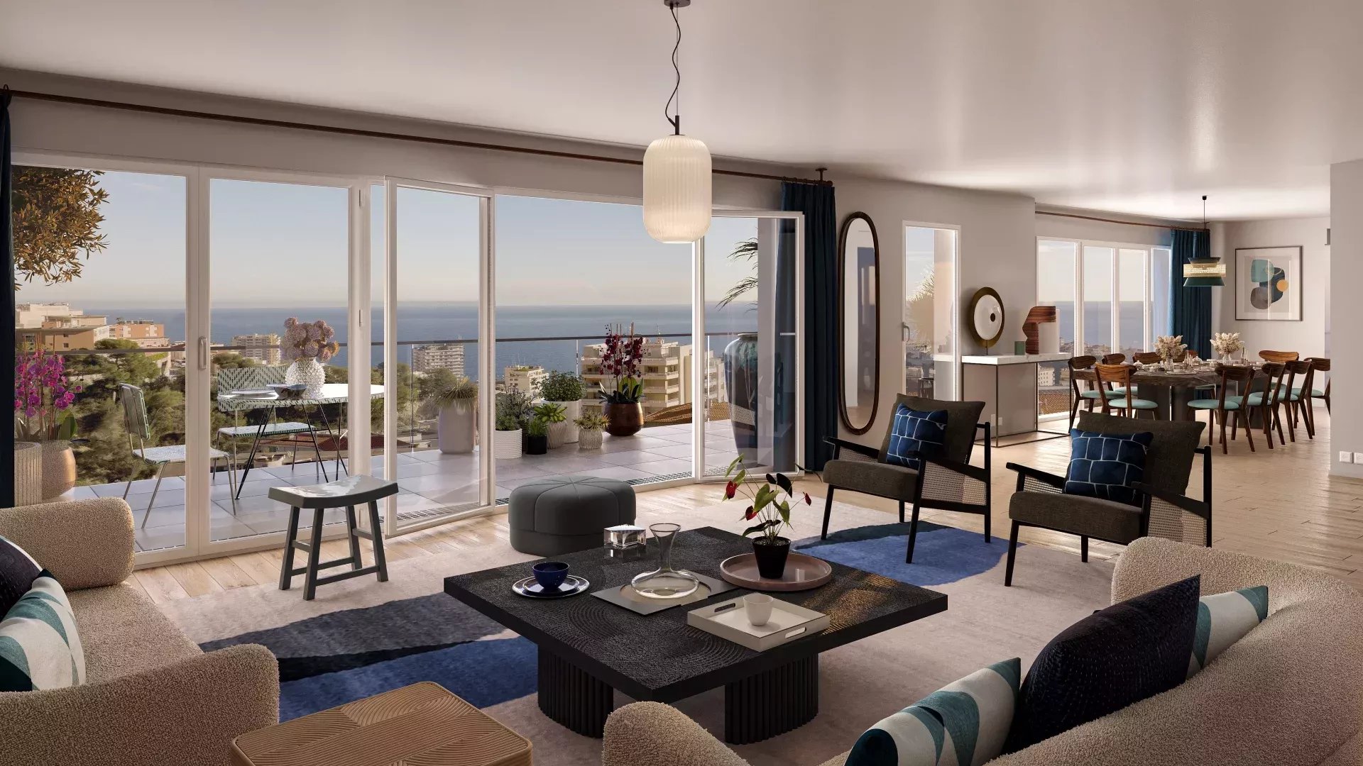 Résidence de prestige aux portes de Monaco – En construction – 6 appartements disponibles du 2 au 5 pièces