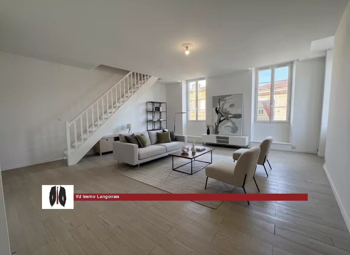 Charmant duplex, centre de Langoiran