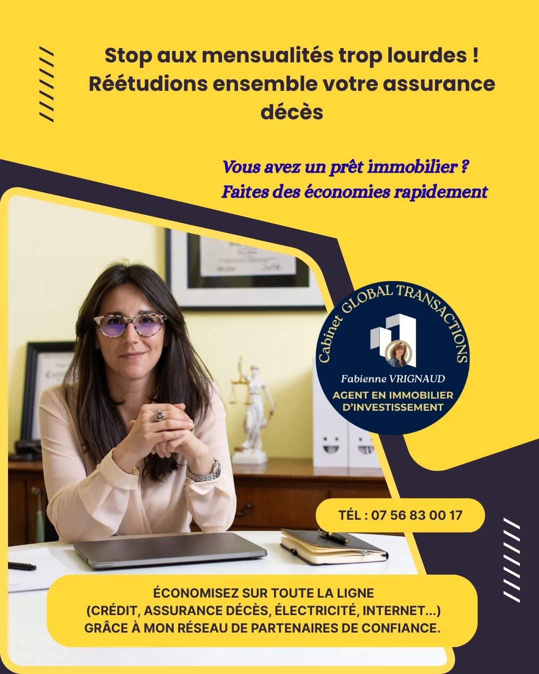 Agence immobilière de Cabinet GLOBAL-TRANSACTIONS