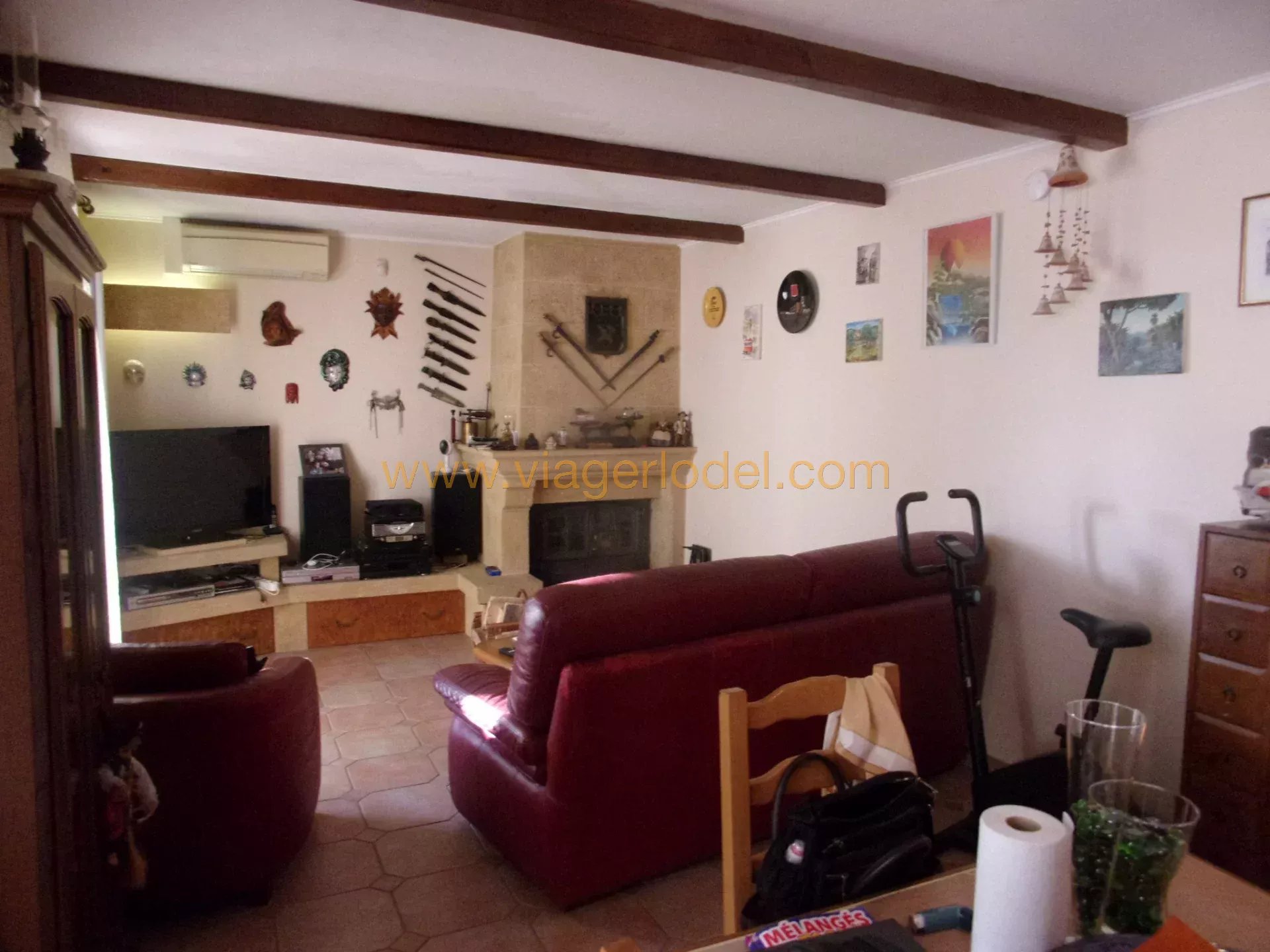 Réf. 9776 - VENTE AVEC RESERVE DU DROIT D'USAGE ET D'HABITATION - FOS-SUR-MER (13)
