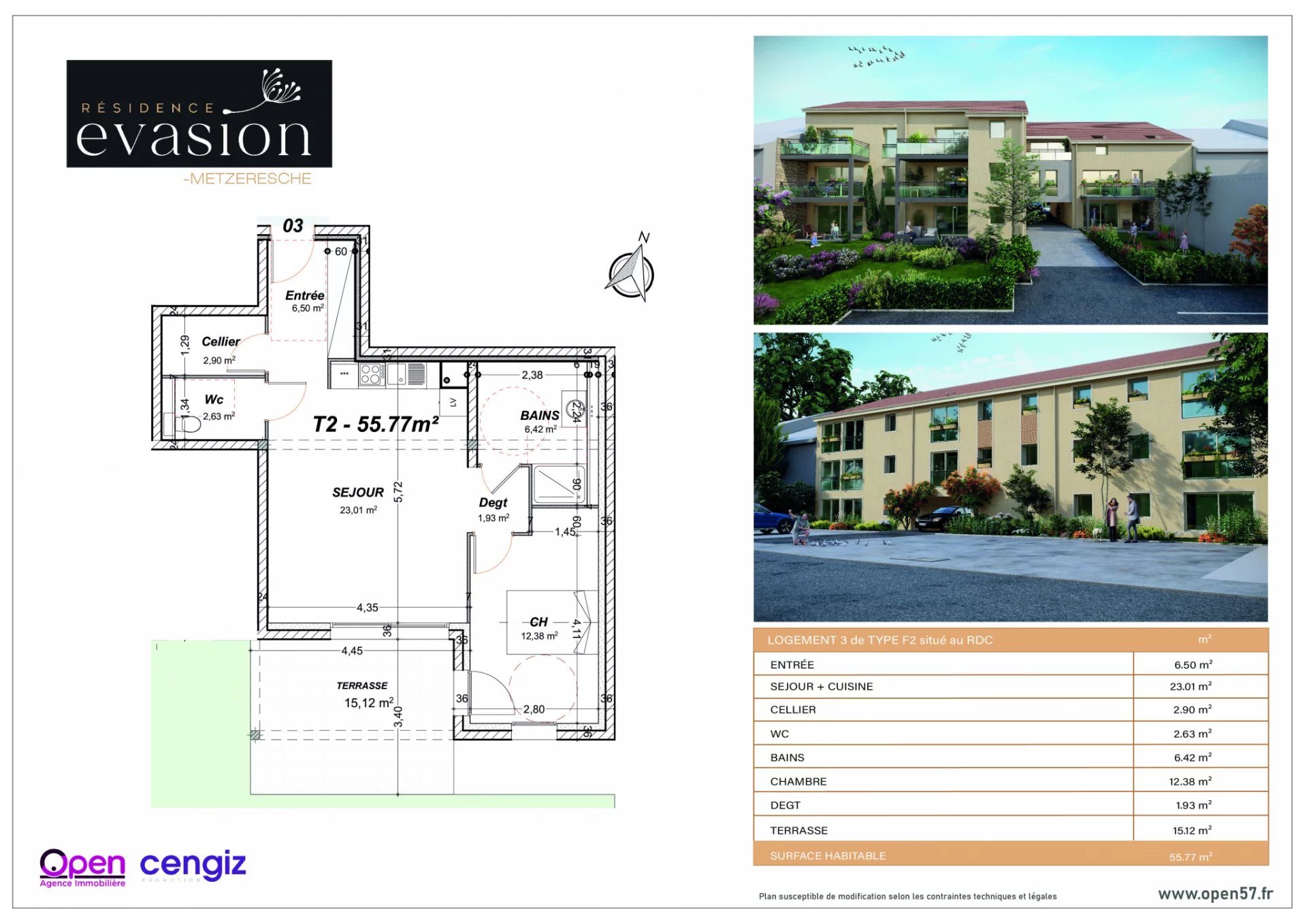 Vente Appartement Metzeresche