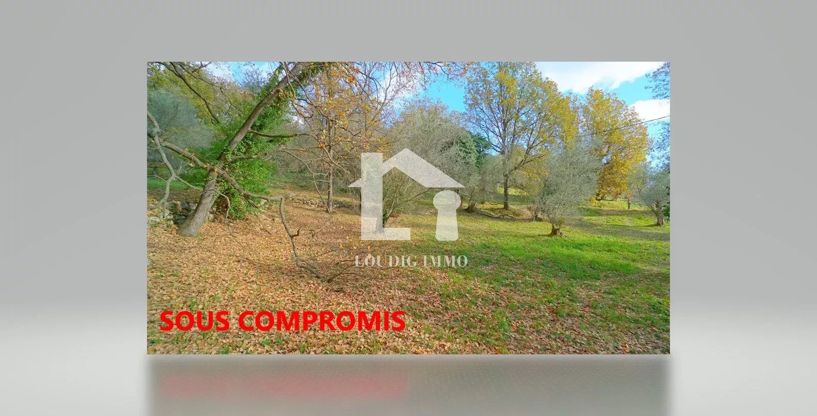 Vente Terrain constructible Opio