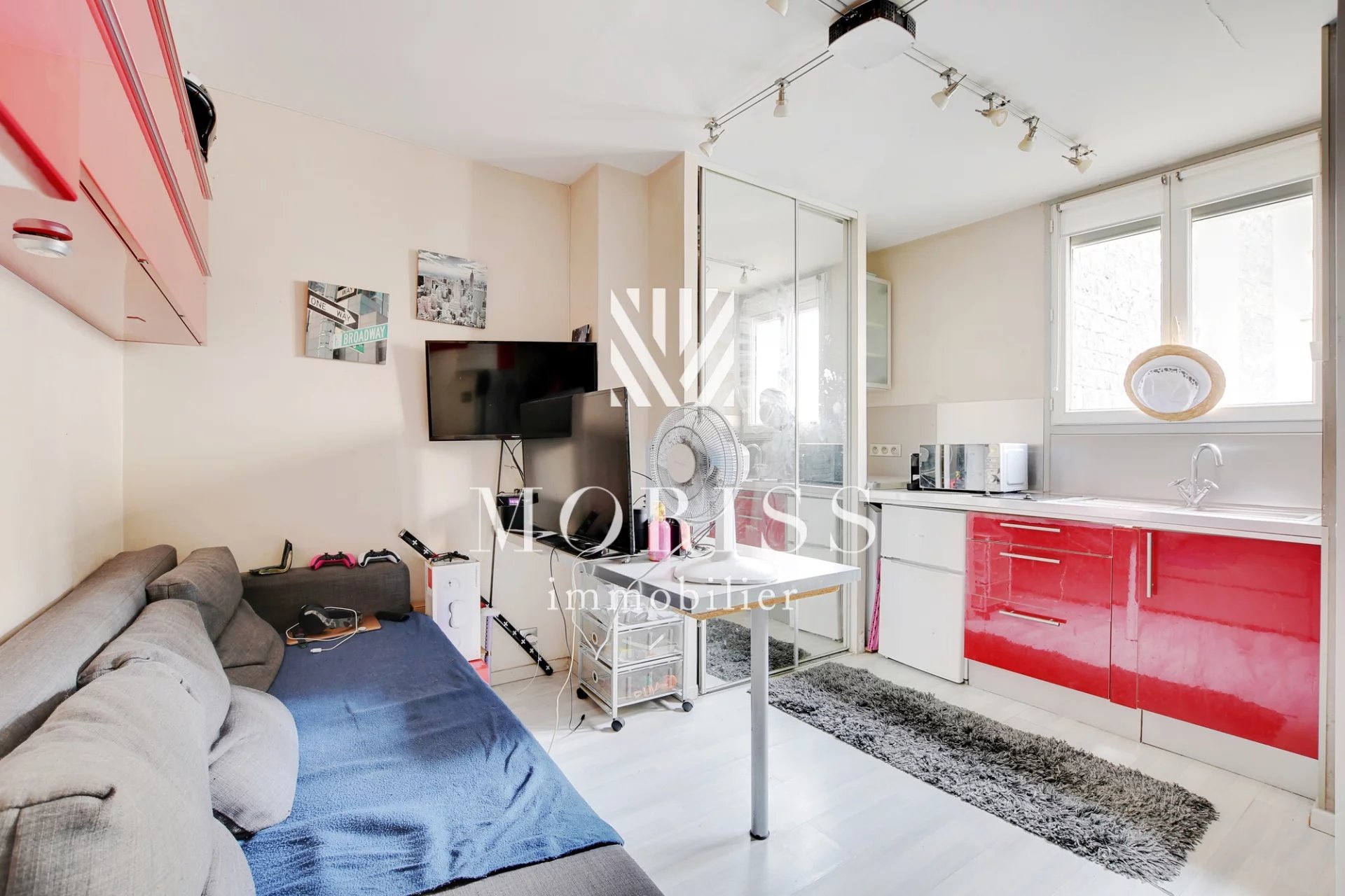 Studio - 13 m2 - Quartier des Batignolles - 75017 Paris - Image 1