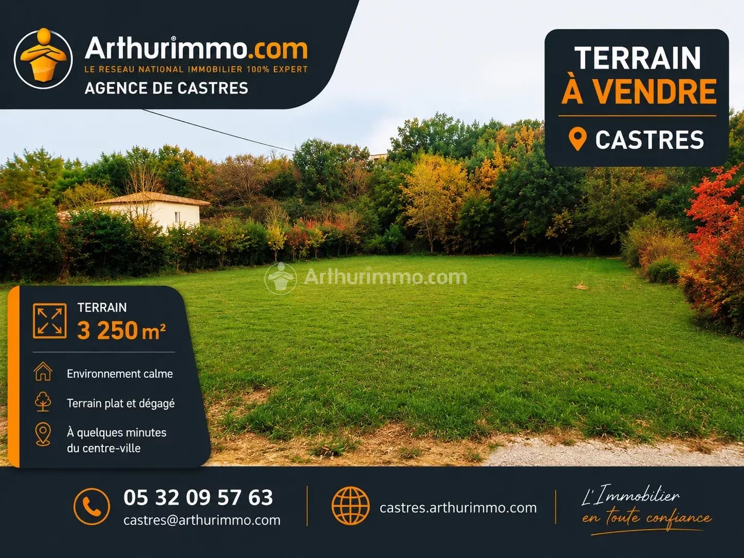 Parking à vendre, 3250 m², Castres