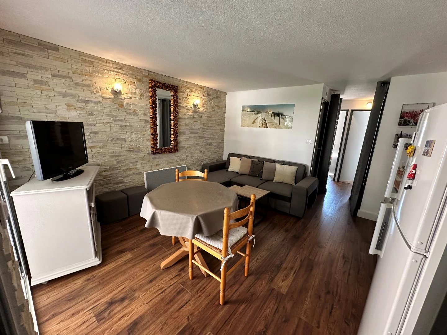 Le Grau d'Agde 34300 Charmant appartement de 3 pièces de 40m² entièrement rénové avec garage privatif