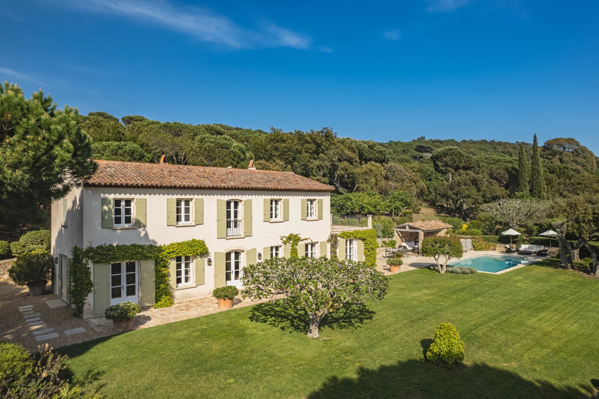Sublime villa provençale à vendre à Ramatuelle