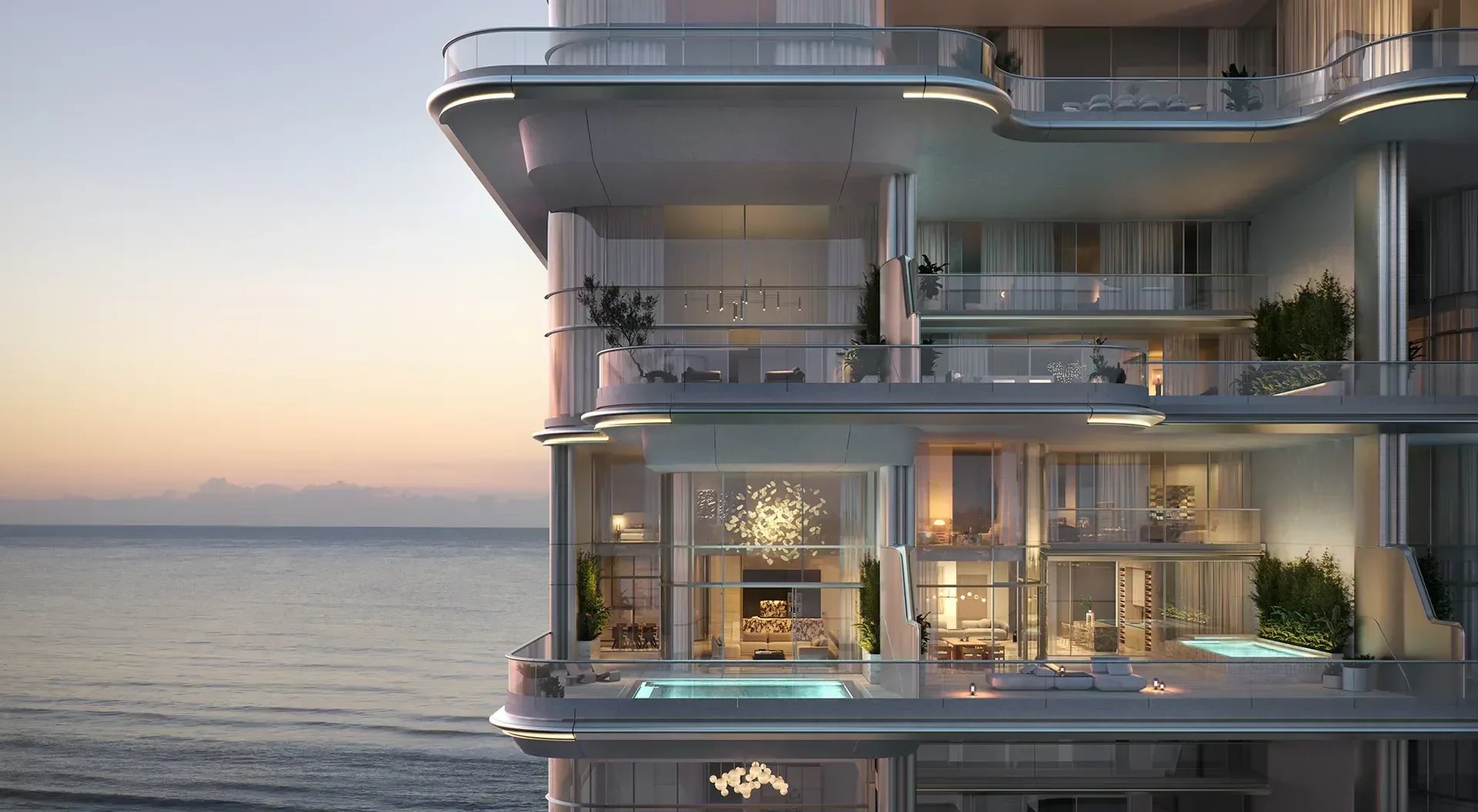 Penthouse triplex de 4 chambres à ORLA, Palm Jumeirah