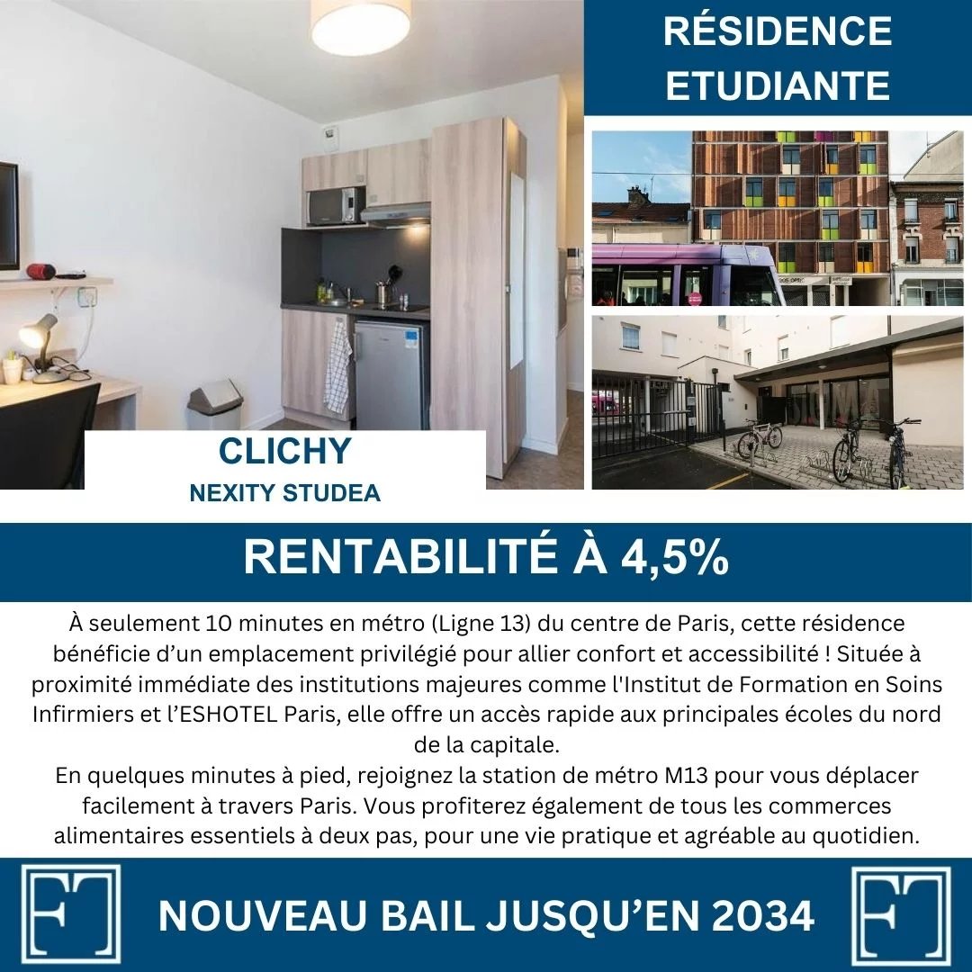 Vente Appartement Clichy Centre ville