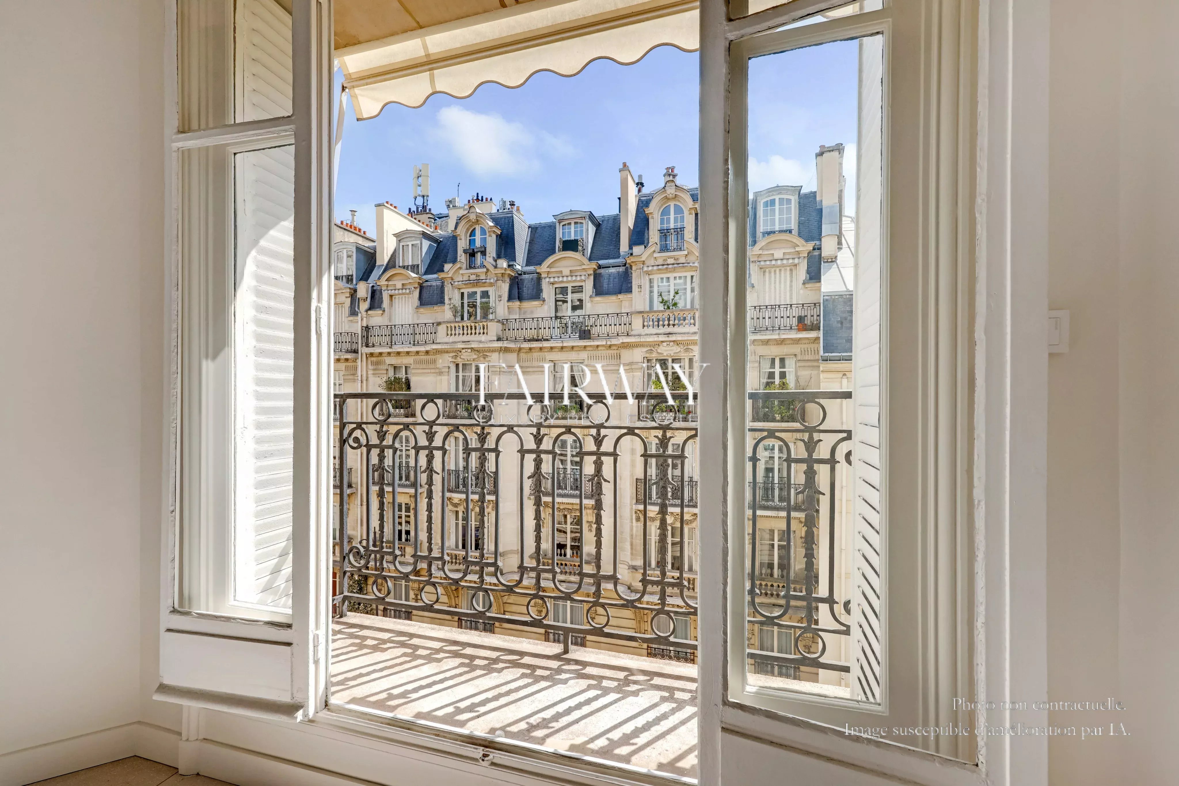 Paris 16 Passy – Appartement haussmannien rénové 180 m² avec studio indépendant
