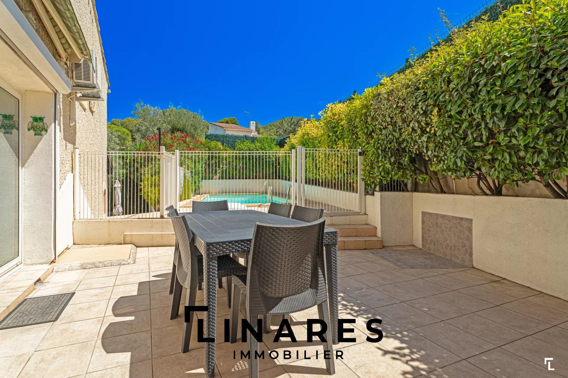 LA PAISIBLE - Villa T4 de 97m² - Sous-sol de 22m² -  Piscine - Place de parking - Terrain de 350m² -  13190 ALLAUCH