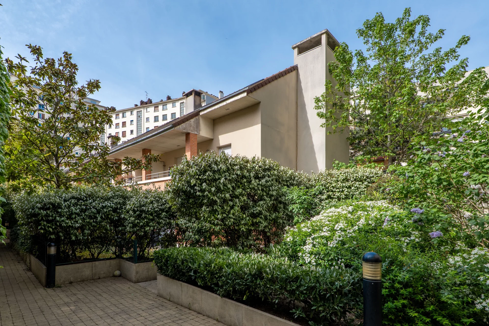 Le jardin de la maison