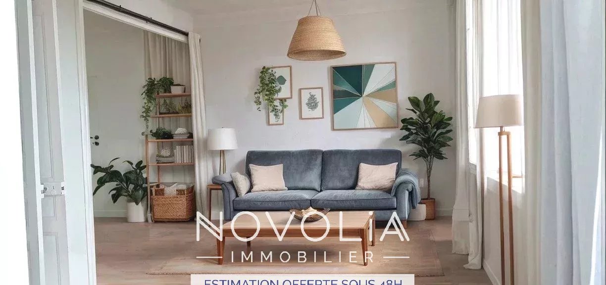 Achat Appartement Surface de 53.33 m/ Total carrez : 53 m, 2 pices, Lyon 3me (69003)