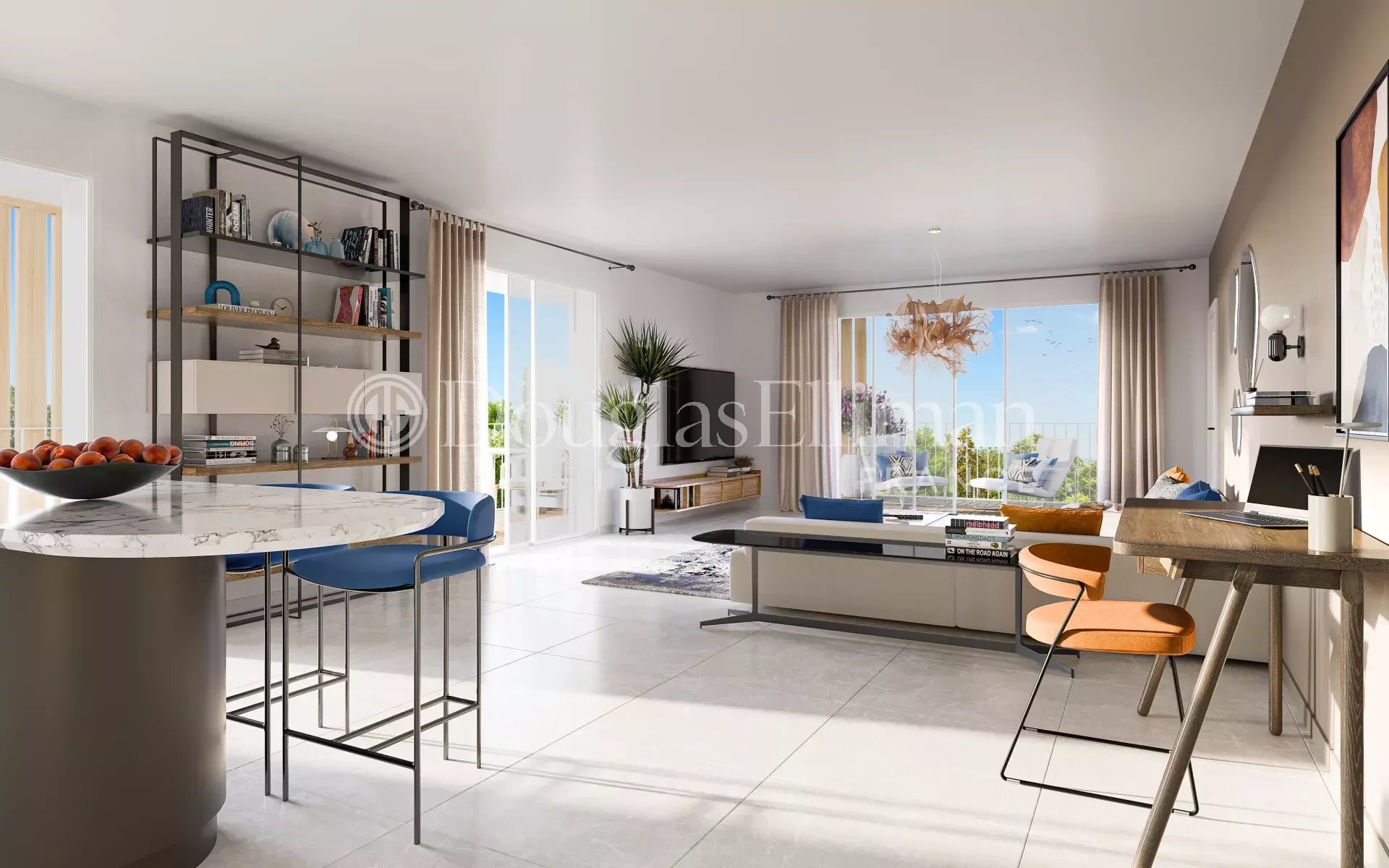 NICE – Penthouse 3 pièces avec toit terrasse jacuzzi et jardin corniche fleurie - Image nᵒ3