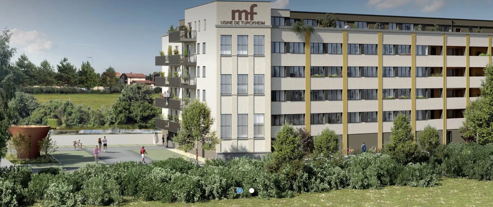 Joli F3 avec terrasse et parking