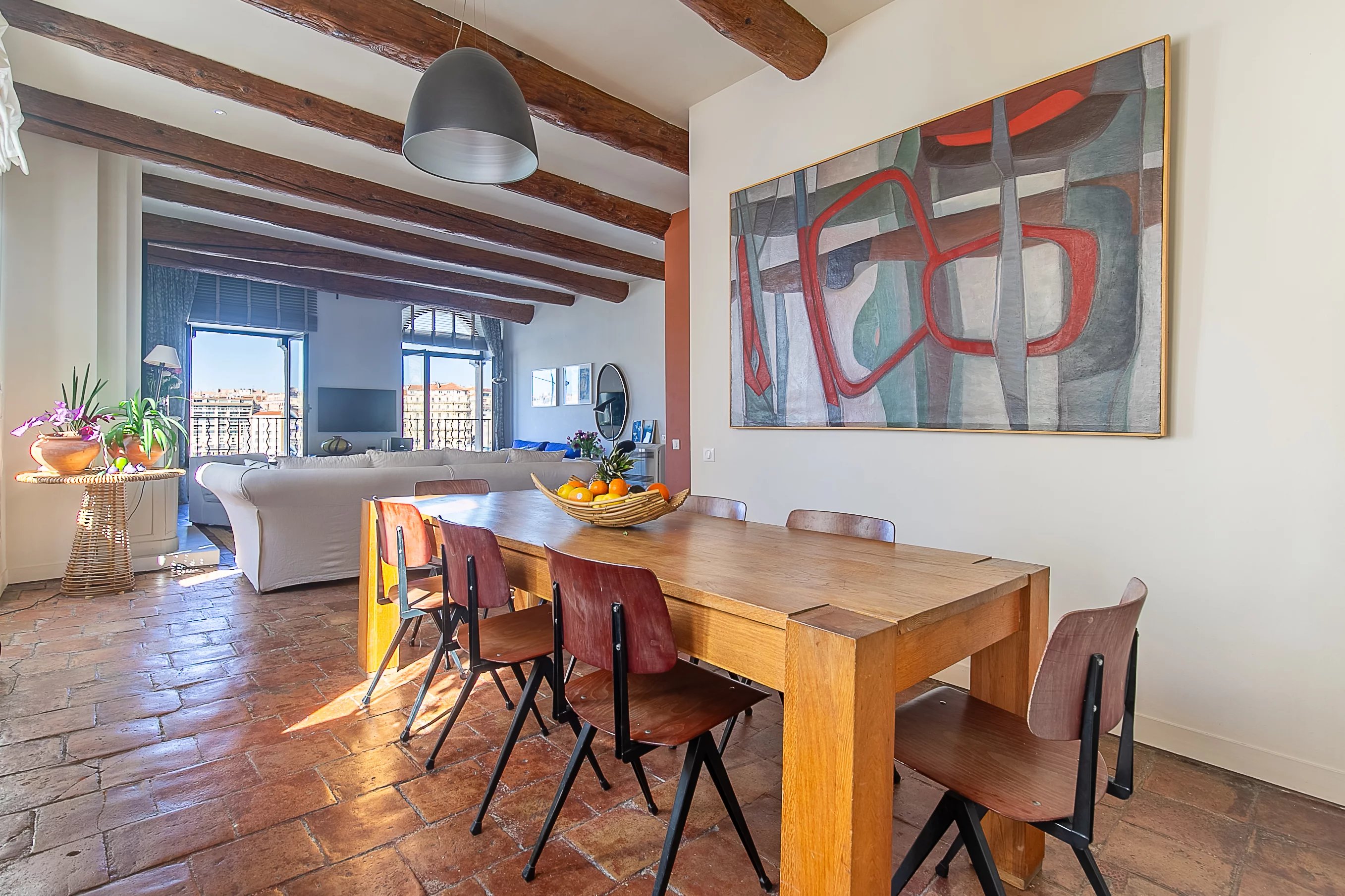 Marseille 1er Vieux Port - Vue panoramique - Magnifique appartement 4 pièces de 143 m²