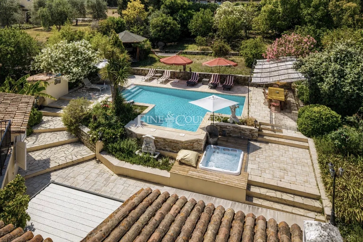 Photo of For sale  Villa in Valbonne - Panoramic view