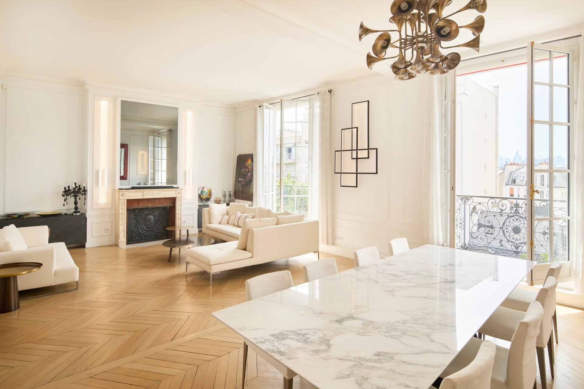 Pereire : un magnifique appartement avec vue