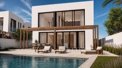 URBAN PLOT WITH APPROVED BUILDING PERMIT FOR A 4-VILLA DEVELOPMENT IN SANT JORDI – IBIZA — photo 3 of 7