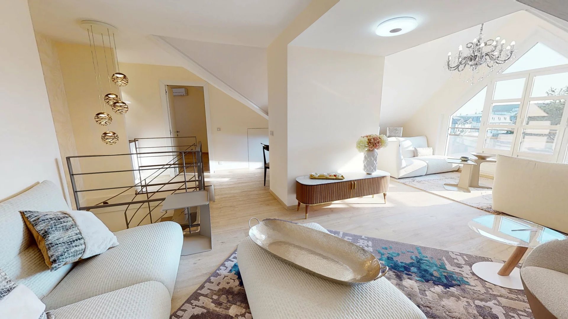 Penthouse de 220m2, prestigieux et en attique, à Divonne-les-Bains